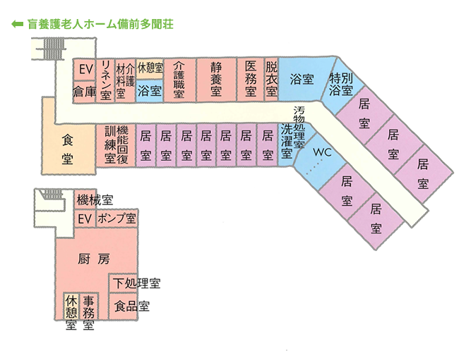 建物配置図