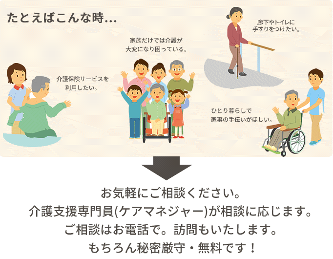 お気軽にご相談ください。